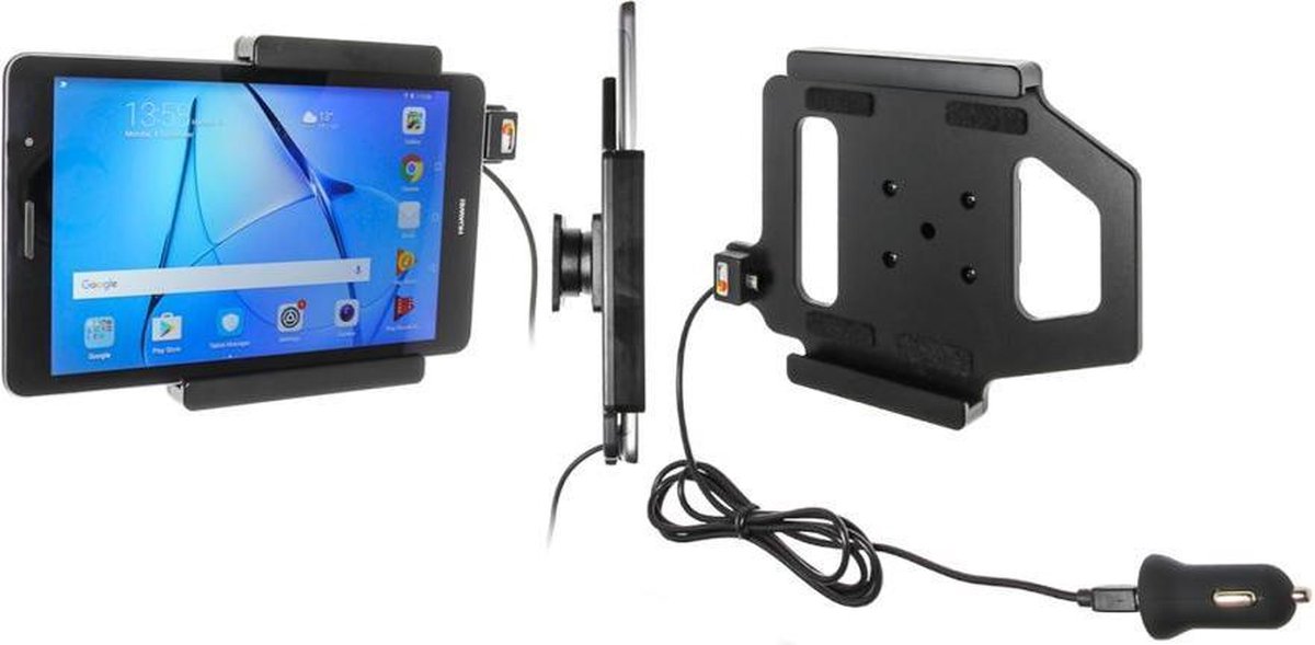 Huawei MediaPad T3 8.0 Actieve houder met 12V USB plug