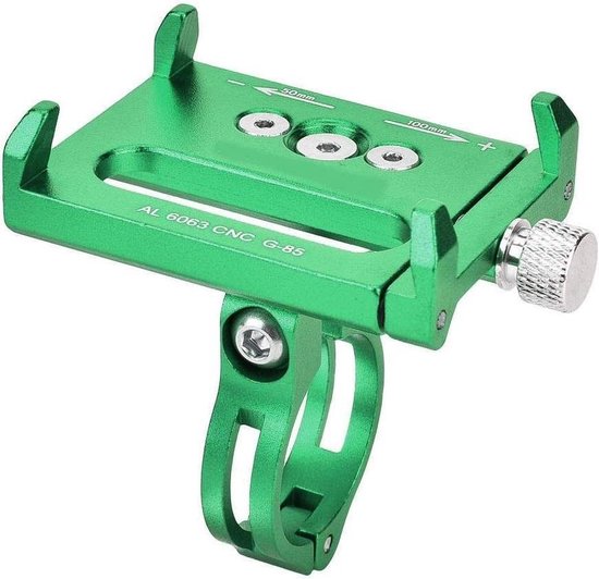 Universele en Schokbestendige Telefoonhouder Fiets/Mountainbike Zwart