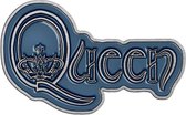 Queen Pin Logo Blauw/Zilverkleurig