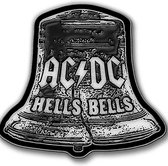 AC/DC Pin Hells Bells Zilverkleurig