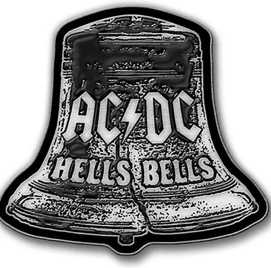 AC/DC - Hells Bells Pin - Zilverkleurig