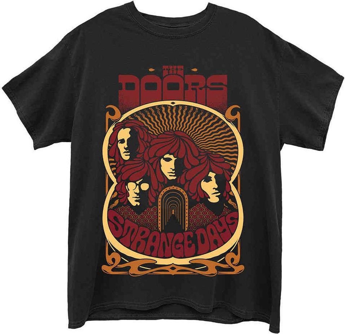 The Doors - Strange Days Vintage Poster Heren T-shirt - XL - Zwart