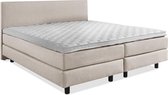 boxspring compleet 180x210 glad Beige
