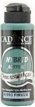 Cadence Hybride acrylverf (semi mat) Firuze 01 001 0093 0120 120 ml
