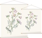 Pinksterbloem (Ladys Smock) - Foto op Textielposter - 120 x 160 cm