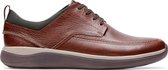 Clarks - Heren schoenen - Garratt Street - G - mahogany leather - maat 6,5