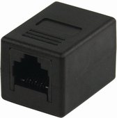 Nedis Netwerkkoppeling | Adapter | Onafgeschermd | RJ45 Female | RJ45 Female | Recht | ABS | Polybag