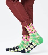 Happy Socks Tartan Square Sokken TAS01-3301 - Meerkleurig Fire Unisex - 36-40