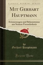 Mit Gerhart Hauptmann