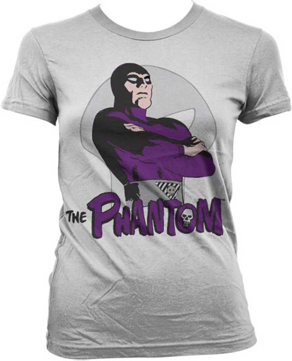 The Phantom Dames Tshirt -S- Pose Wit