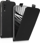 kwmobile hoesje voor met Samsung Galaxy A50 - Flip cover met magnetische sluiting in zwart