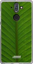 Nokia 8 Sirocco Hoesje Transparant TPU Case - Unseen Green #ffffff