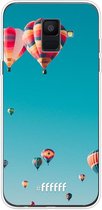 Samsung Galaxy A6 (2018) Hoesje Transparant TPU Case - Air Balloons #ffffff
