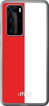 Huawei P40 Pro Hoesje Transparant TPU Case - Feyenoord #ffffff