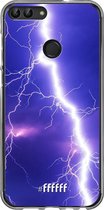 Huawei P Smart (2018) Hoesje Transparant TPU Case - Thunderbolt #ffffff