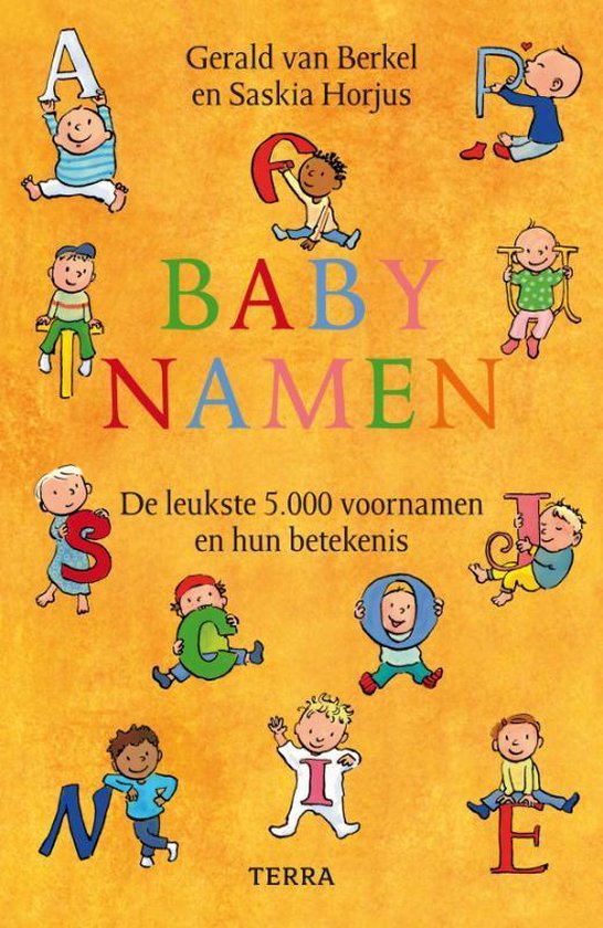 Cover van het boek 'Babynamen' van  Horjus