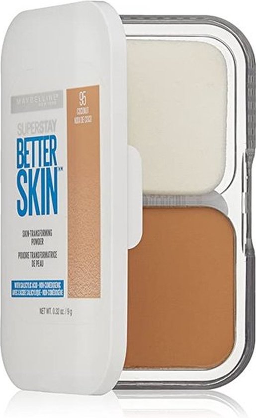 Maybelline Super Stay Better Skin Powder Foundation - 95 Coconut - Maybelline