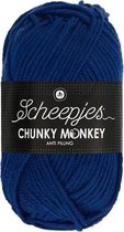 Scheepjes Chunky Monkey 100g - 1117 Royal Blue - Blauw