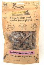 Carniwell Konijnenvleestrainers 200 Gram