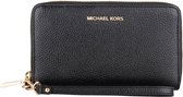 Michael Kors Dames portemonnee Jet Set Leer - zwart
