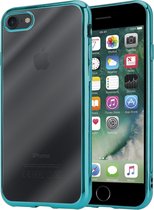 groene metallic bumper case geschikt voor Apple iPhone SE 2020