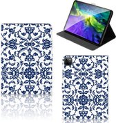 Tablet Beschermhoes iPad Pro 11 (2020) Cover met Magneetsluiting Flower Blue