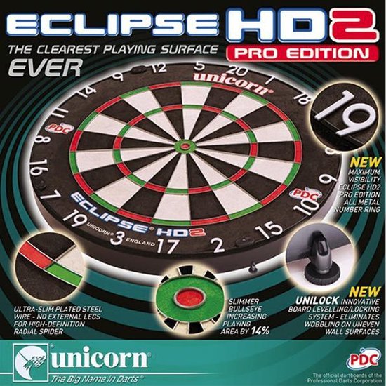 Thumbnail van een extra afbeelding van het spel Unicorn Eclipse HD2 PRO Dartbord