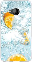 HTC U Play Hoesje Transparant TPU Case - Lemon Fresh #ffffff