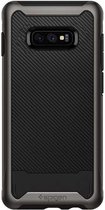 Hoesje Samsung Galaxy S10e - Spigen Hybrid NX Case - Gunmetal