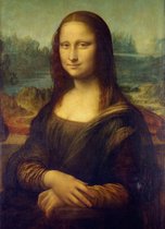 Diamond Painting Mona Lisa 60x80cm. (Volledige bedekking - Vierkante steentjes) diamondpainting inclusief tools