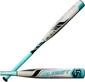 Louisville - Softball Knuppel - Quest 20 - Fastpitch - Groen/Wit - 32 inch/20 ounce (-12)