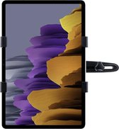 Shop4 - Samsung Galaxy Tab S7 Plus Autohouder Hoofdsteun Tablet Houder Zwart