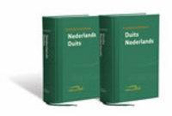 Cover van het boek 'Van Dale Praktijkwoordenboeken set Duits + CD-ROM'