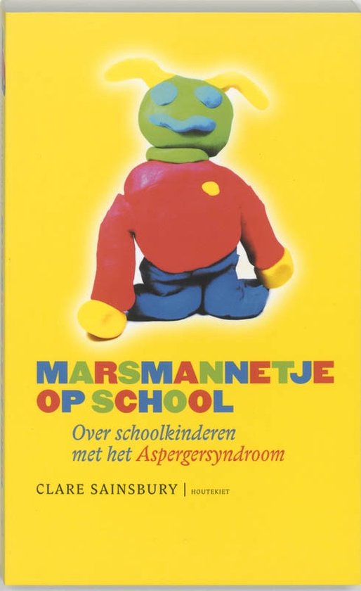 Cover van het boek 'Marsmannetje op school'