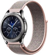 iMoshion Bandje Geschikt voor Samsung Gear S3 Frontier / Gear S3 Classic / Galaxy Watch (46mm) - iMoshion Nylon bandje - roze