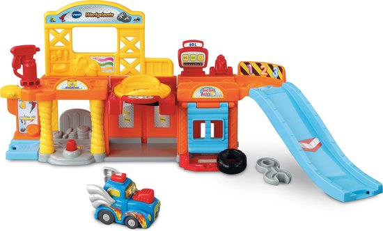 Vtech Toet Toet Auto's Werkplaats - Interactief Babyspeelgoed - Educatief Speelgoed - met Geluid - VTech