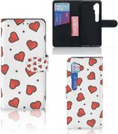Beschermhoes Xiaomi Mi Note 10 Pro Telefoonhoesje Cadeau voor Vriendin Hearts