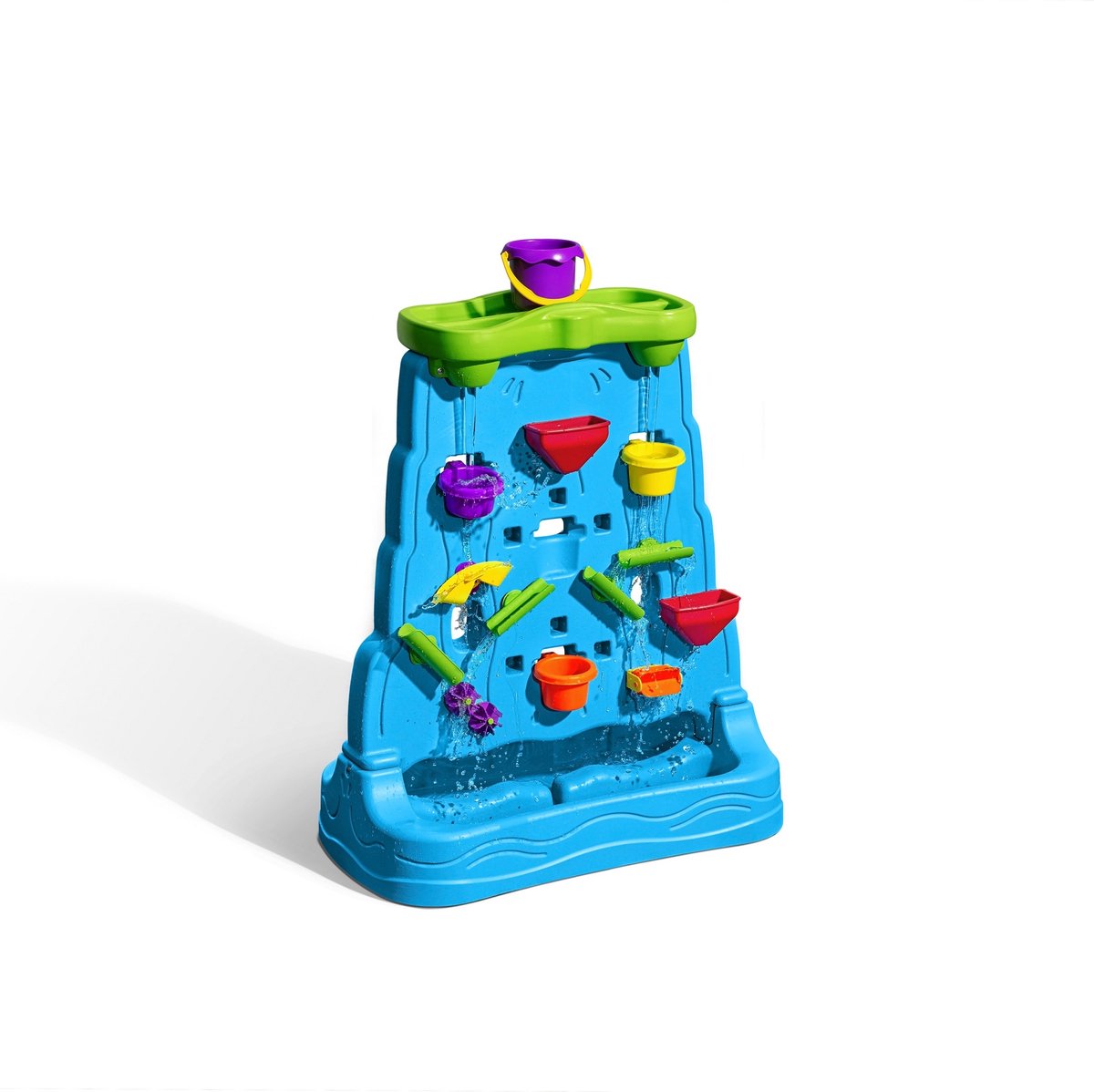 Step2 Waterfall Discovery Wall - Dubbelzijdig - Incl. 13-delige accessoire-set
