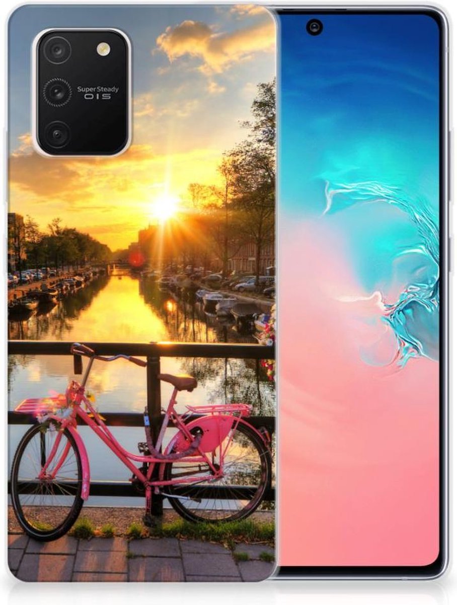Samsung Galaxy S10 Lite Siliconen Back Cover Amsterdamse Grachten