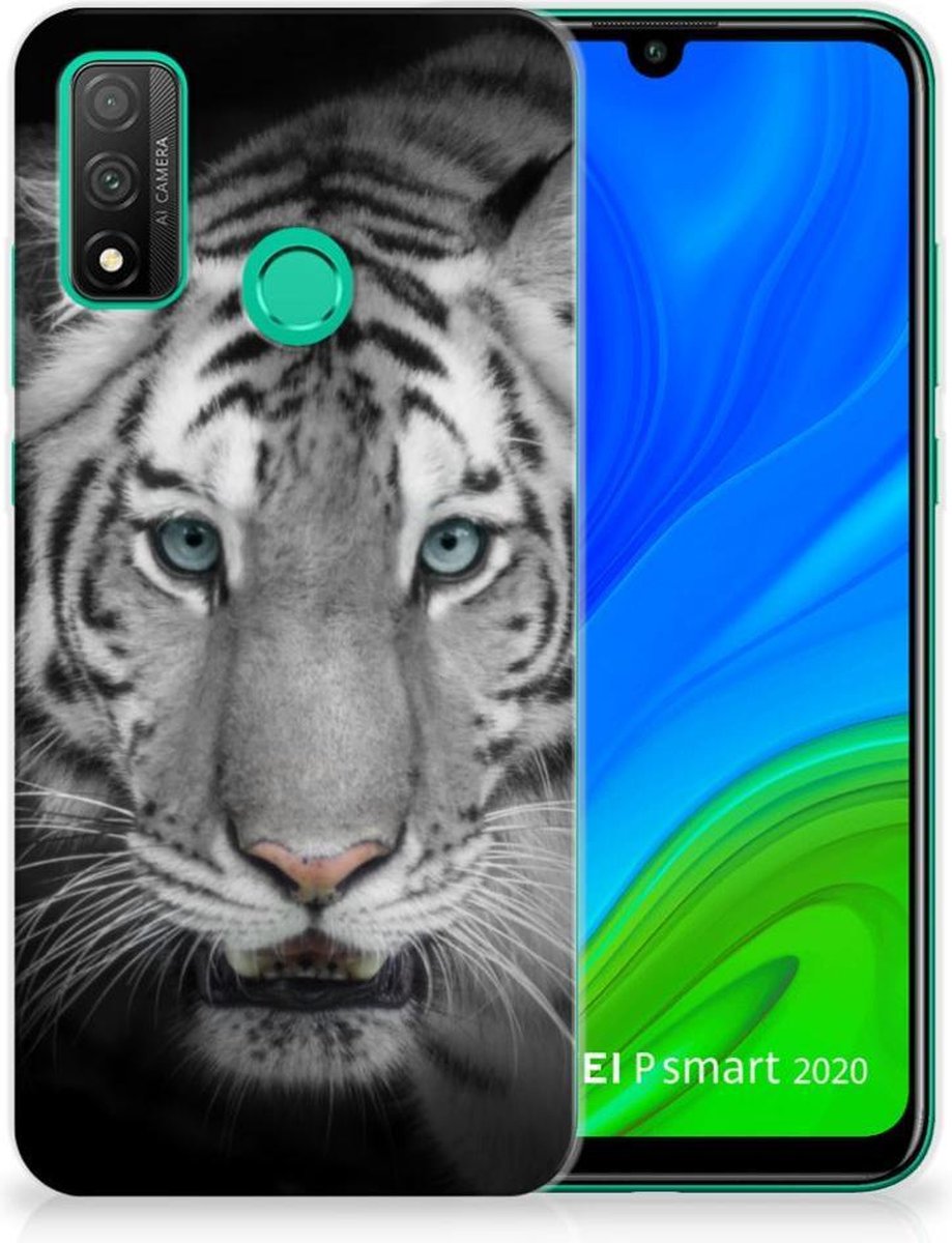 Huawei P Smart 2020 TPU Hoesje Tijger