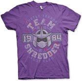 Teenage Mutant Ninja Turtles Heren Tshirt -2XL- Team Shredder Paars