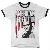 Elvis Presley Heren Tshirt -XL- American Legend Wit