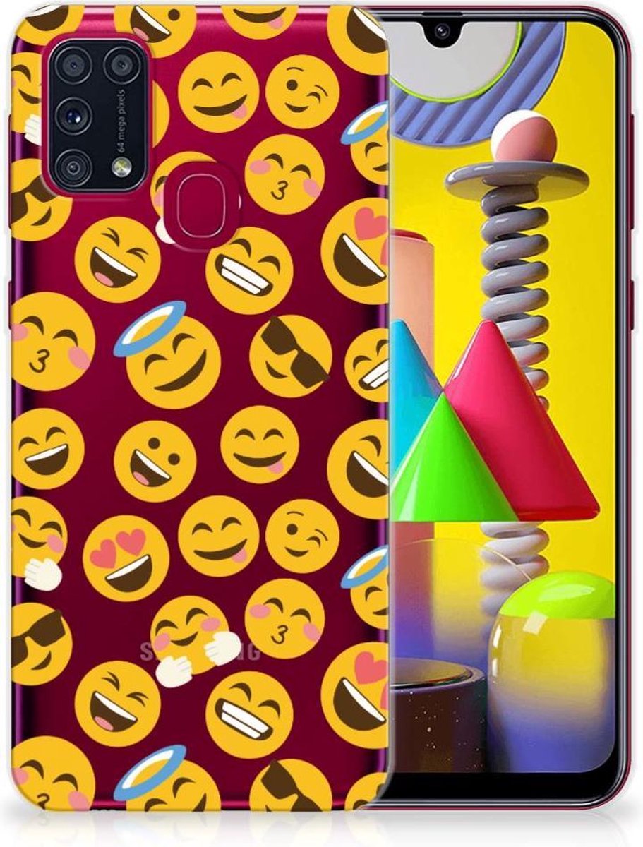Samsung Galaxy M31 TPU bumper Emoji