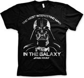 STAR WARS - T-Shirt The Most Intersting Man in the World - Black (XXL)