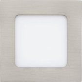 EGLO Fueva 1 - Inbouwspot - LED - 120X120mm. - Nikkel - 3000K