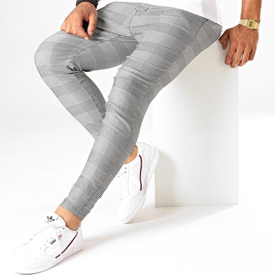 Stijlvolle heren chino | Modieuze herenmode | Italian Fashion | grijs