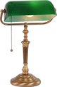 Steinhauer De Rio - Lampe de bureau - 1 lumière - Bronze - Verre vert