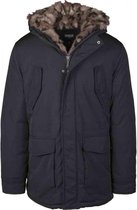 Urban Classics Parka jas -XL- Hooded Faux Fur Zwart