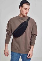 Urban Classics Heuptasje Sherpa Shoulder Zwart