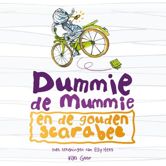 Dummie de mummie en de gouden scarabee - cover